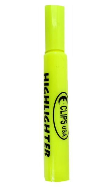 500 Pieces of Highlighters, chiesel tip