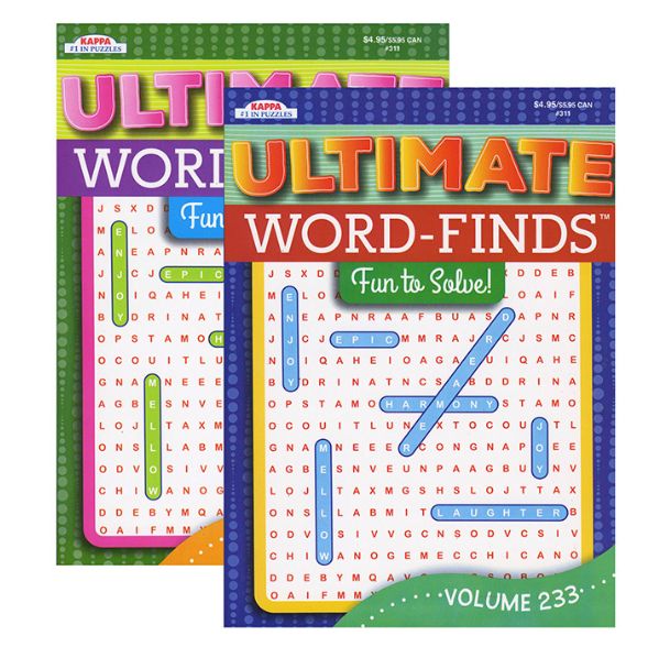 48 Wholesale Word Finds Puzzle Books - 2 Volumes, 96 Pages