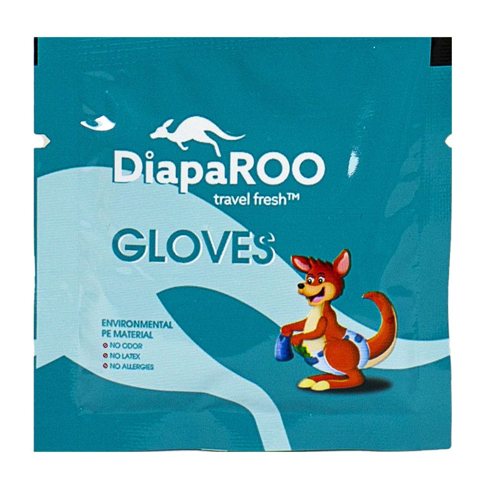 50 Packs of Pe Disposable Latex Gloves - Pack Of 1