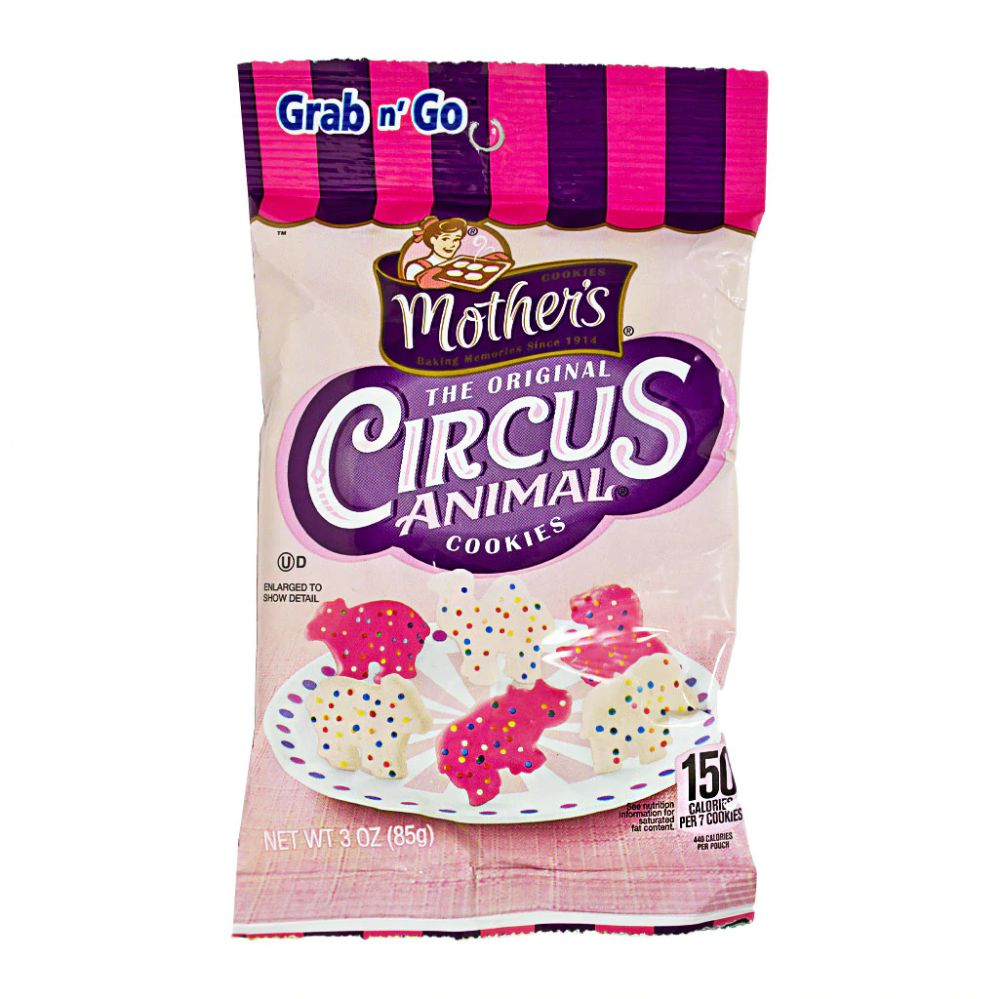 6 Pieces of Mother's Original Circus Animal Cookies - 3 Oz.