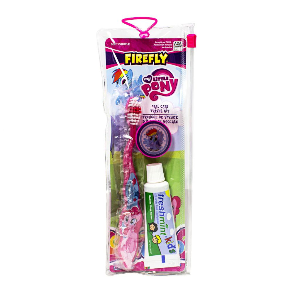 Wholesale My Little Pony Travel Kit (toothbrush + Freshmint Kids Toothpaste