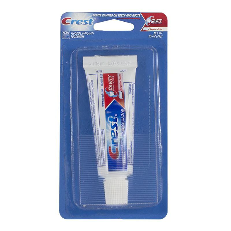 6 Pieces of Regular Toothpaste - 0.85 Oz. Carded