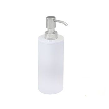 24 pieces of Soap Pump Dispenser White/chrome