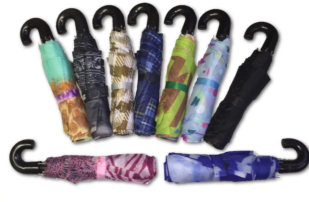 60 Wholesale Assorted Mini Compact Umbrellas