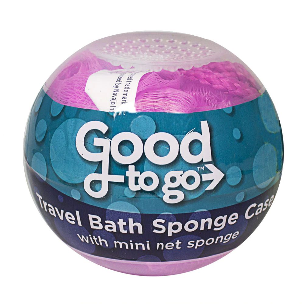 3 Wholesale Travel Bath Sponge In Breathable Case