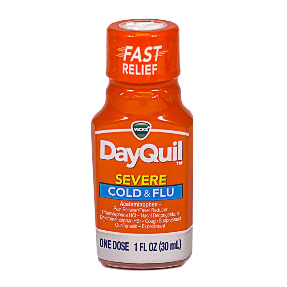 8 Wholesale Severe Cold & Flu - 1 Oz.