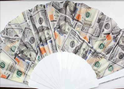 48 Wholesale Hand Fan Money