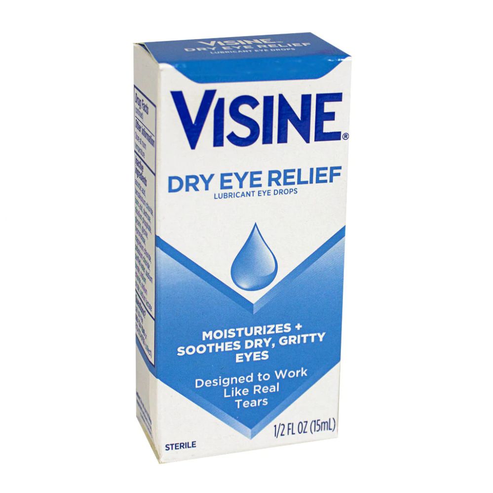3 Pieces Dry Eye Comfort Eye Drops - 0.5 Oz. - First Aid Gear