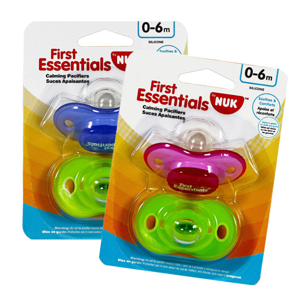 3 Wholesale Calming Pacifier (0-6 Months) - Card Of 2