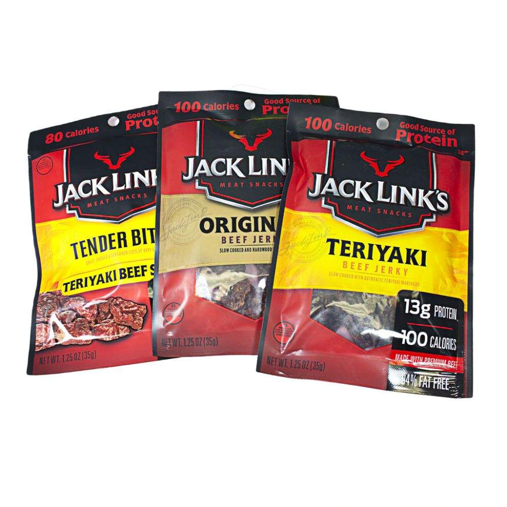 9 Pieces of Variety Beek Jerky And Tender Bites - 1.25oz