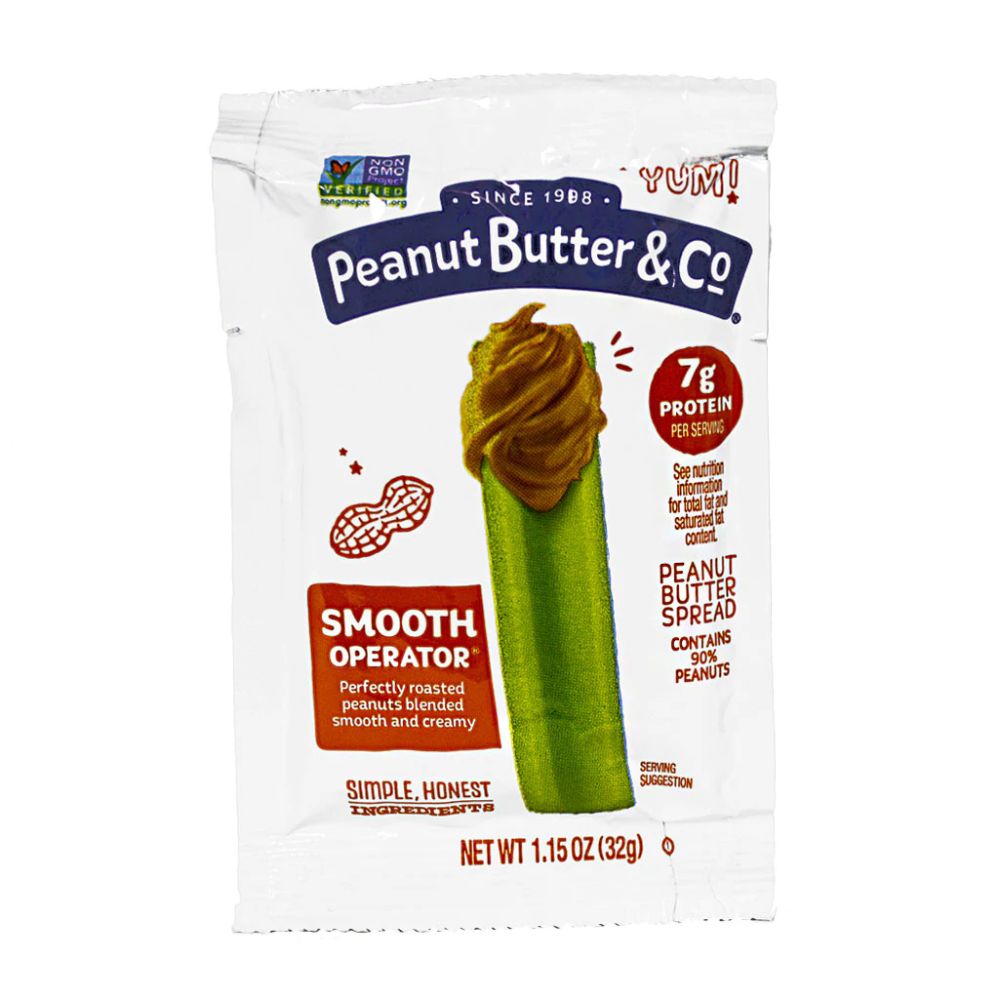 20 Pieces of Peanut Butter Squeeze Packs - 1.15 Oz.