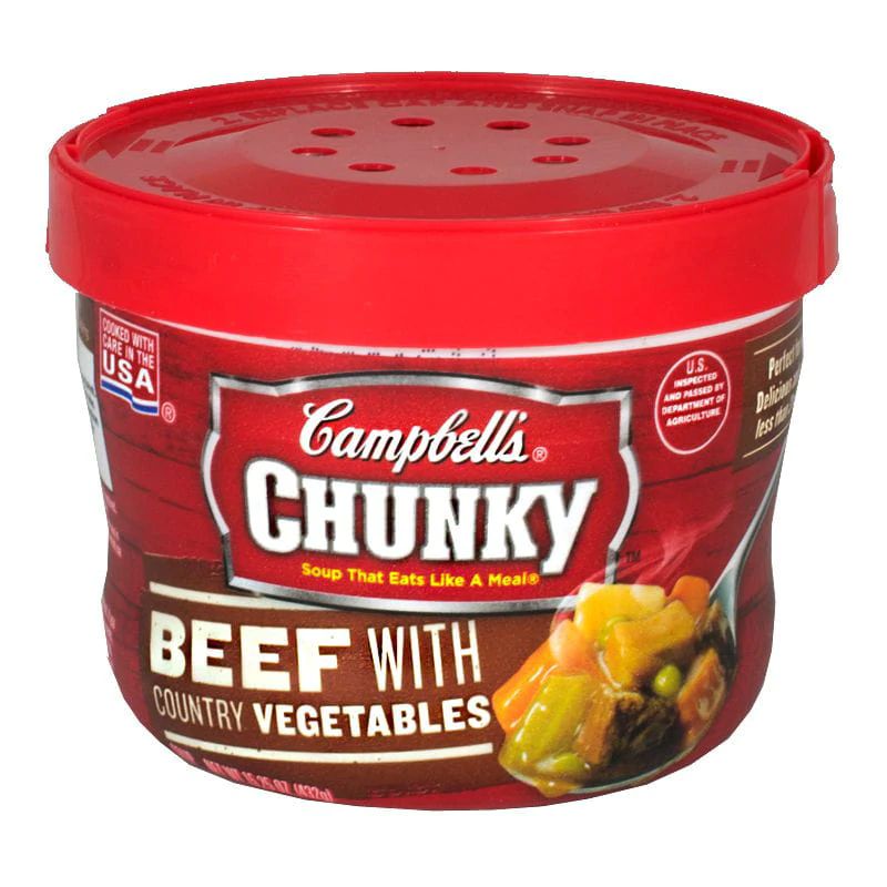 8 Pieces of Chunky Beef Soup