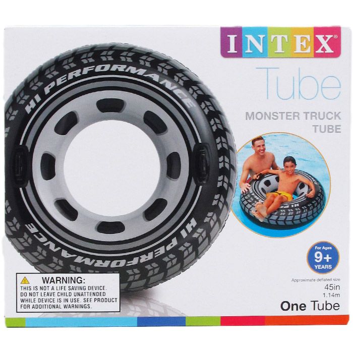 6 Pieces of 45" Monster Truck Tube In Color Box, Age 9+