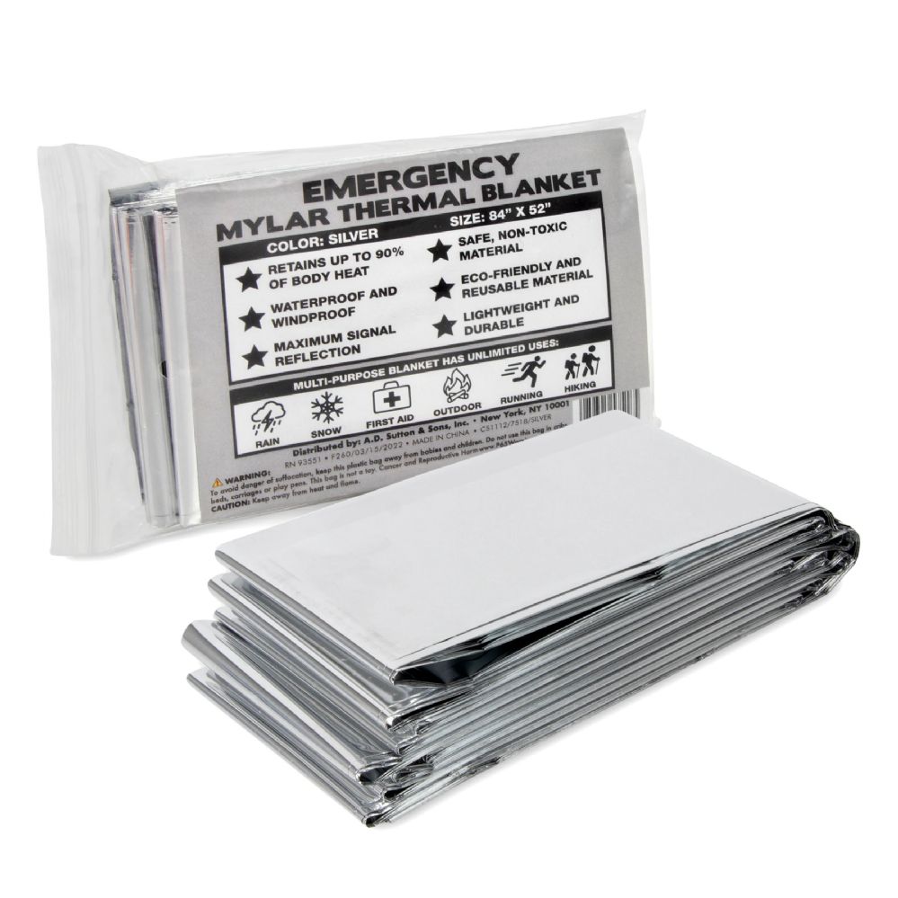 100 Wholesale Emergency Thermal Blanket 84 X 52