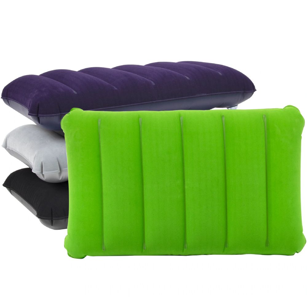 200 Pieces Blow Up Pillow - Assorted Colors - Camping Gear