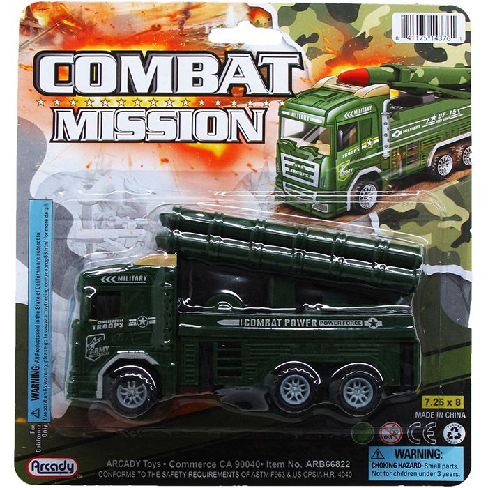 72 Wholesale 5.5" F/w Combat Truck