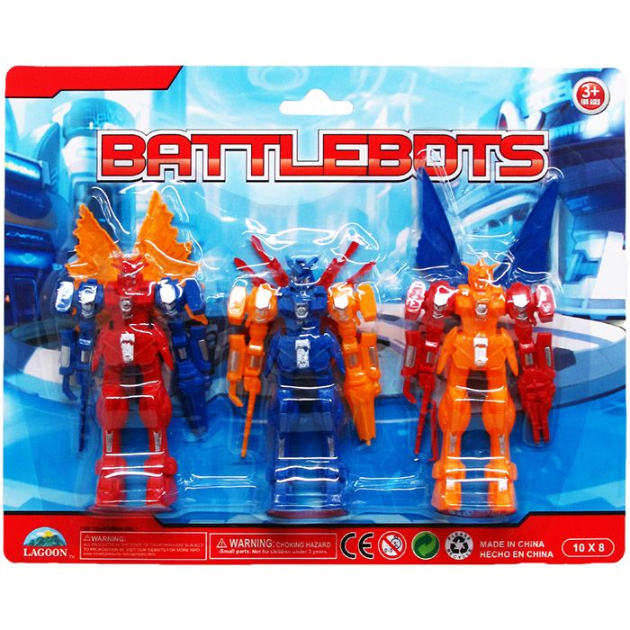 48 Wholesale 3pc 4" Battlebots