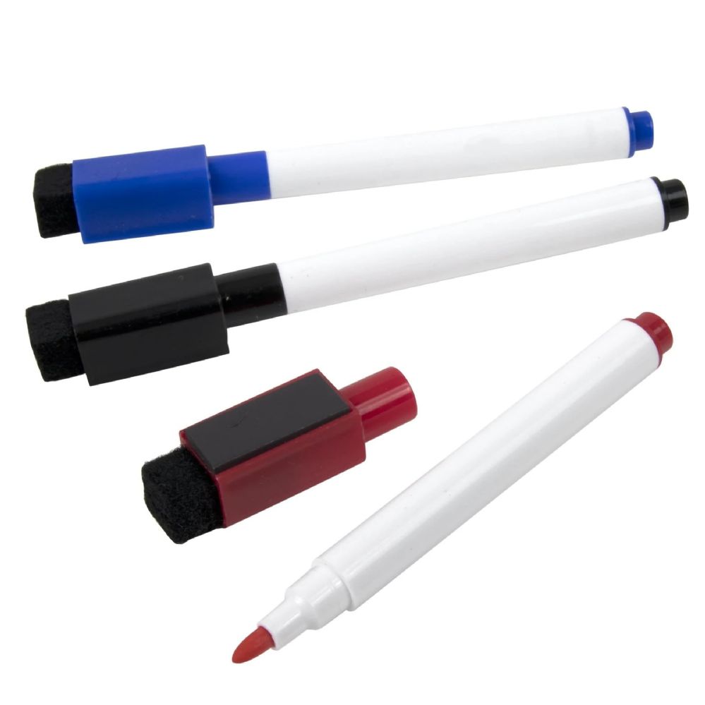 100 Wholesale Dry Erase Markers - 3 Pack