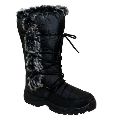 12 Pairs of Women's Boots Black