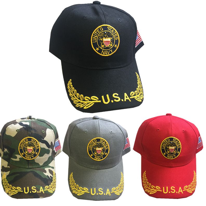 36 Pieces Usa Navy Caps Assorted Caps & Headwear at
