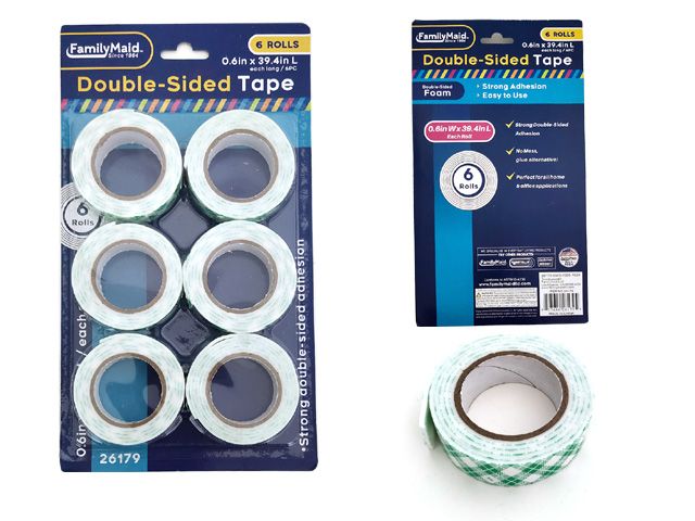 96 Pieces of Tape Double Side 6pc/set