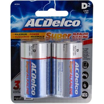 48 Wholesale Batteries D 2pk Alkaline
