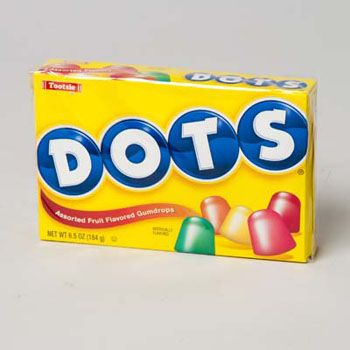 72 pieces Dots Original 6.5 Oz Box In Shipper - Food & Beverage