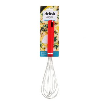 72 Wholesale Whisk 12in Red