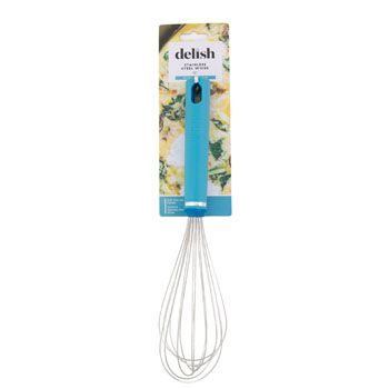 72 Wholesale Whisk 12in Teal Delish Careded *14.99*