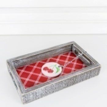 16 Wholesale Tray Wooden 10x6 Cherry