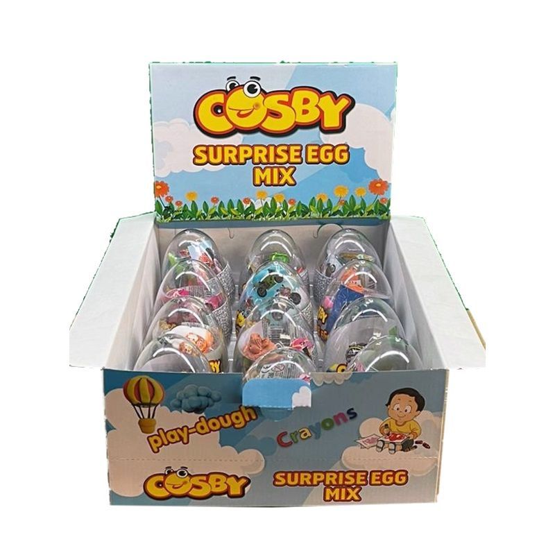 72 Pieces of Cosby Crystal Eggs