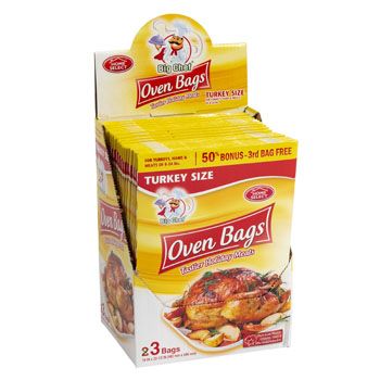 24 Wholesale Oven Bags 3ct Turkey Size