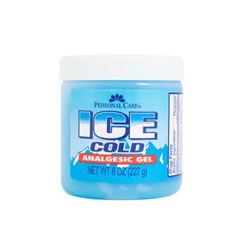 12 Pieces of Ice Analgesic Gel 8oz Jar