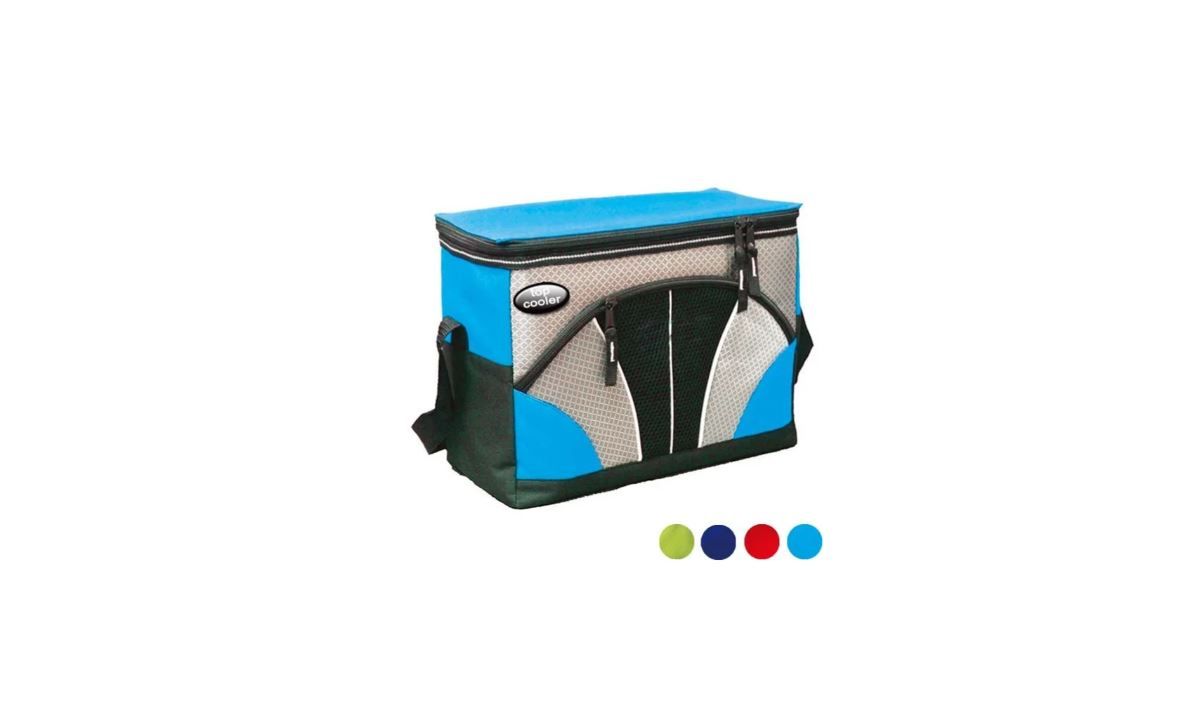 24 Pieces of 12 Can Cooler Bag - 4 Colors