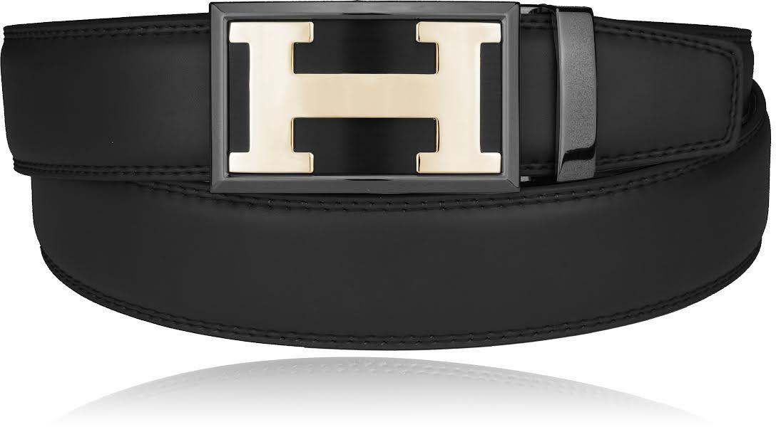 12 Pieces of Kids Leather Belts Adjustable In Black