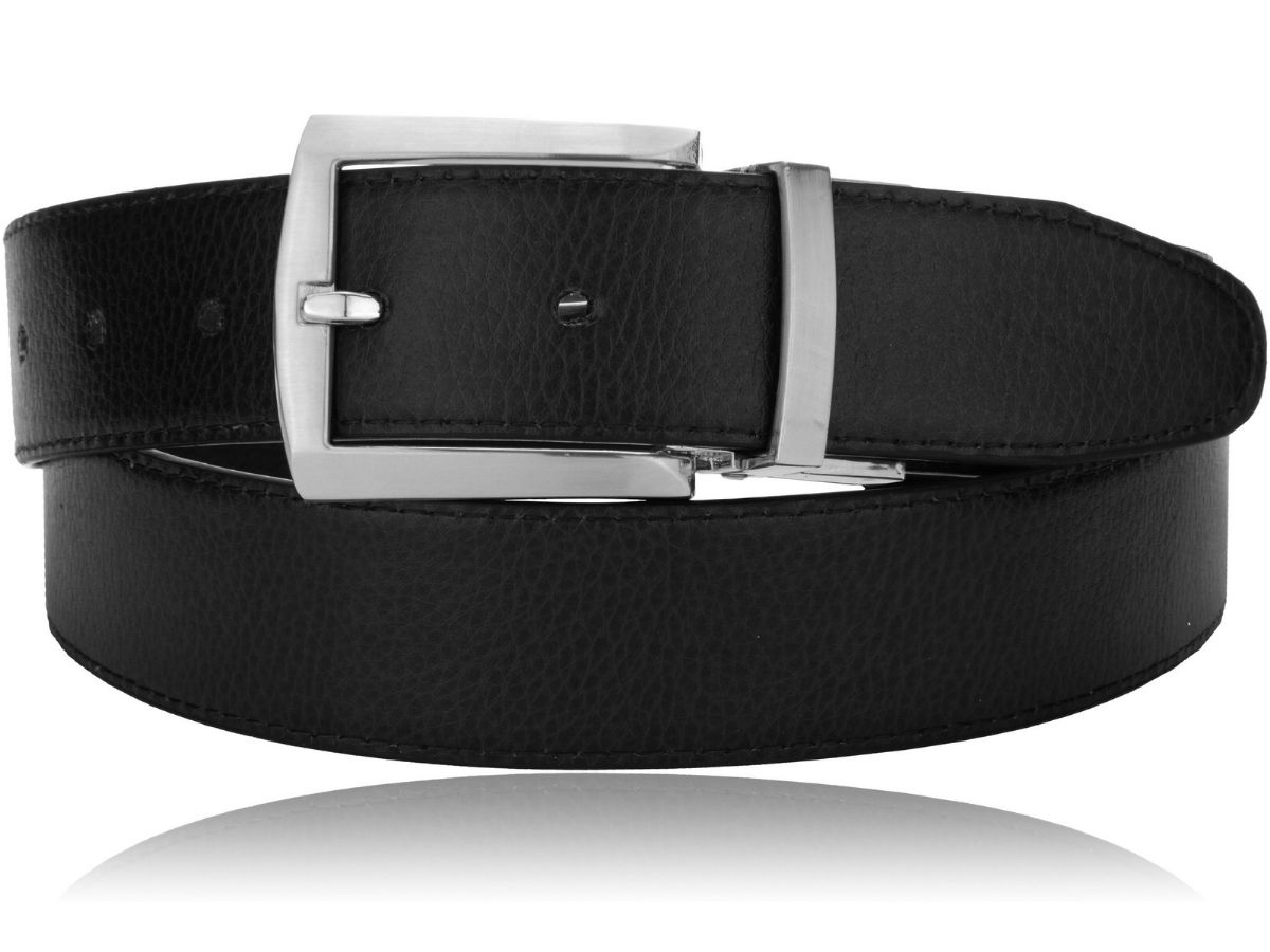 24 Pieces of Men's Belt Casual Dress With Single Prong Buckle Adjustable