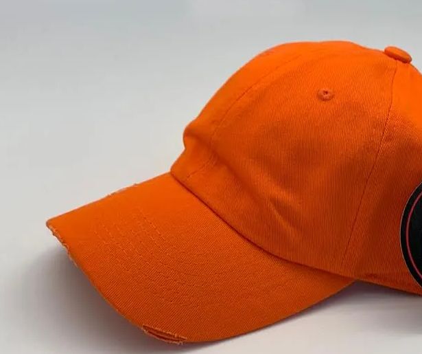 24 Pieces Cap Men Women Plain Dad Hats Low Profile Orange Ball Cap