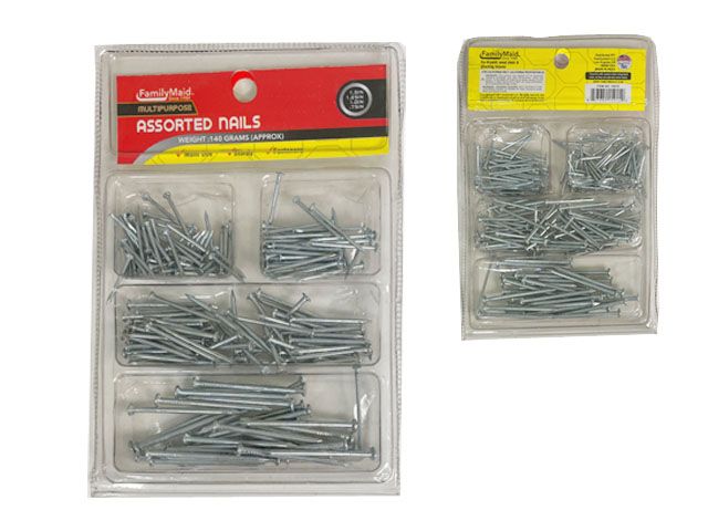 72 Pieces of Assorted Nails 140gm