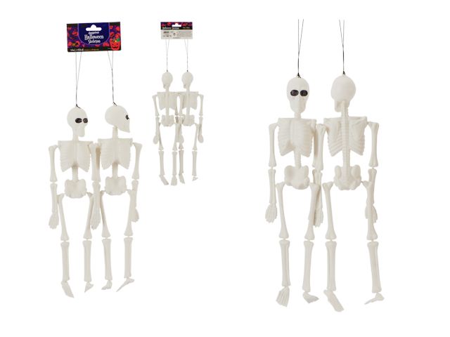 24 Pieces of 2pc Halloween Skeleton