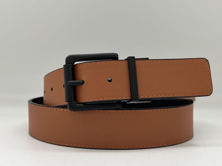 12 Pieces of Men's Dress Casual Every Day Belt In Tan And Black