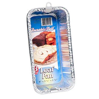 12 pieces of Aluminum Loaf Pan 3 Pack