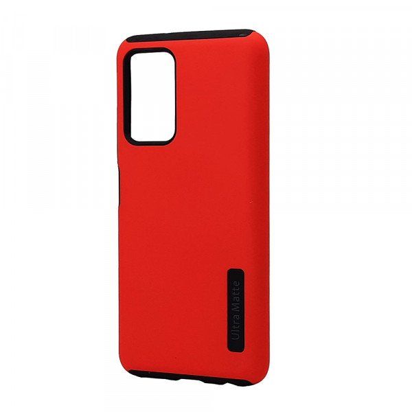 24 Wholesale Ultra Matte Armor Hybrid Case For Samsung Galaxy A53 5g In Red