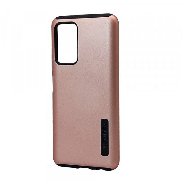 24 Wholesale Ultra Matte Armor Hybrid Case For Samsung Galaxy A53 5g In Rose Gold