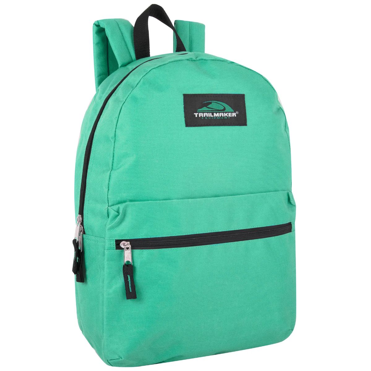 24 Wholesale Classic 17 Inch Backpack In Aqua Color