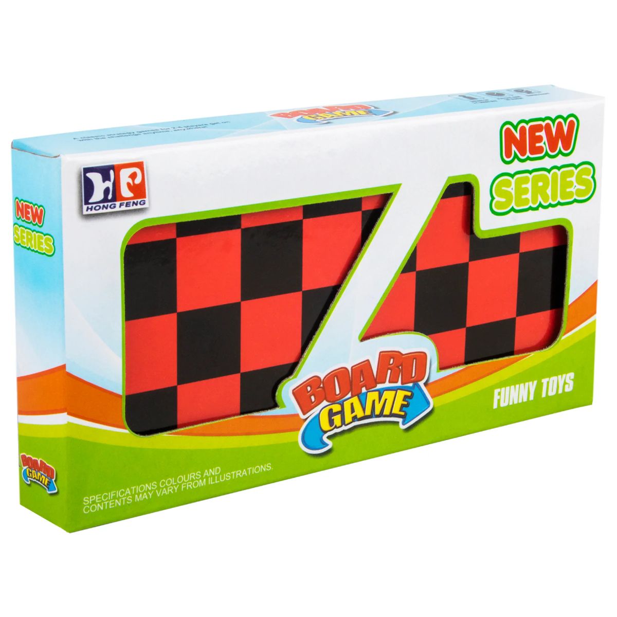 50 Pieces of Mini Checkers Board Game