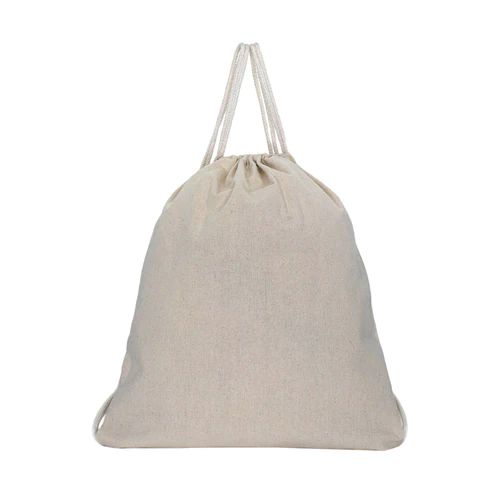 100 Wholesale 16 Inch Drawstring Backpack In Beige