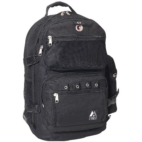 20 Pieces of Oversized Deluxe Backpack In Black