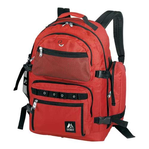 20 Pieces of Oversized Deluxe Backpack In Red