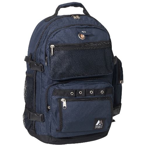 20 Pieces of Oversized Deluxe Backpack In Navy