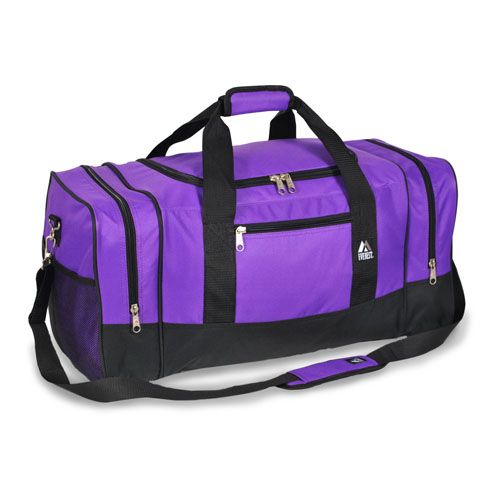 20 Wholesale Crossover Duffel Bag In Purple